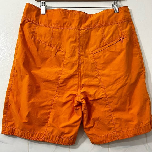 Onia Men’s 34 Orange Lightweight Quick Dry Resort Board Shorts Swim Trunks - Picture 4 of 7